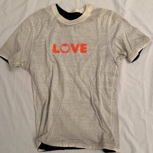 UNDERCOVER Love/Hate t-shirt  - rare, reversible